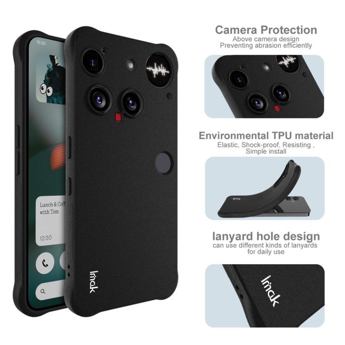 Bild 3, IMAK Nothing Phone 3 Skal Airbag Shockproof Svart