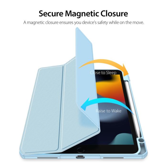 Bild 6, DUX DUCIS iPad 11 2025 / 10.9 2022 Fodral TOBY Tri-Fold Blå