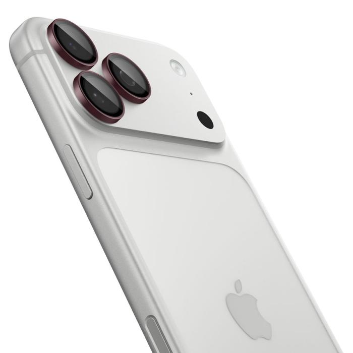 Bild 3, Spigen iPhone 18 Pro/18 Pro Max 2-PACK Linsskydd Optik Pro GLAS.tR 'Ez Fit'