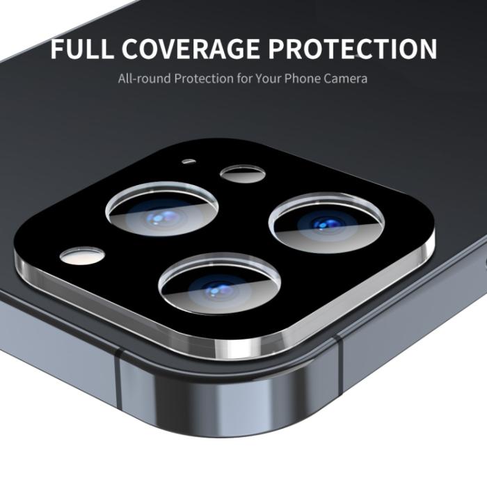 Bild 2, ENKAY iPhone 15 Pro / 15 Pro Max 2-PACK Linsskydd Härdat Glas