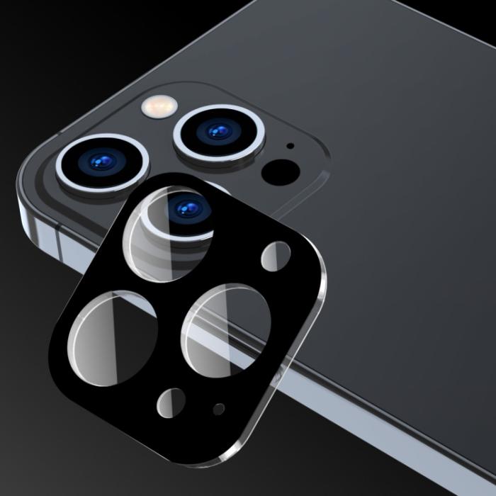 Bild 5, ENKAY iPhone 15 Pro / 15 Pro Max 2-PACK Linsskydd Härdat Glas