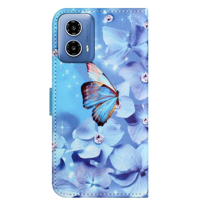 Bild 5, Motorola Moto G35 5G Fodral Med Tryck Fjäril / Blommor