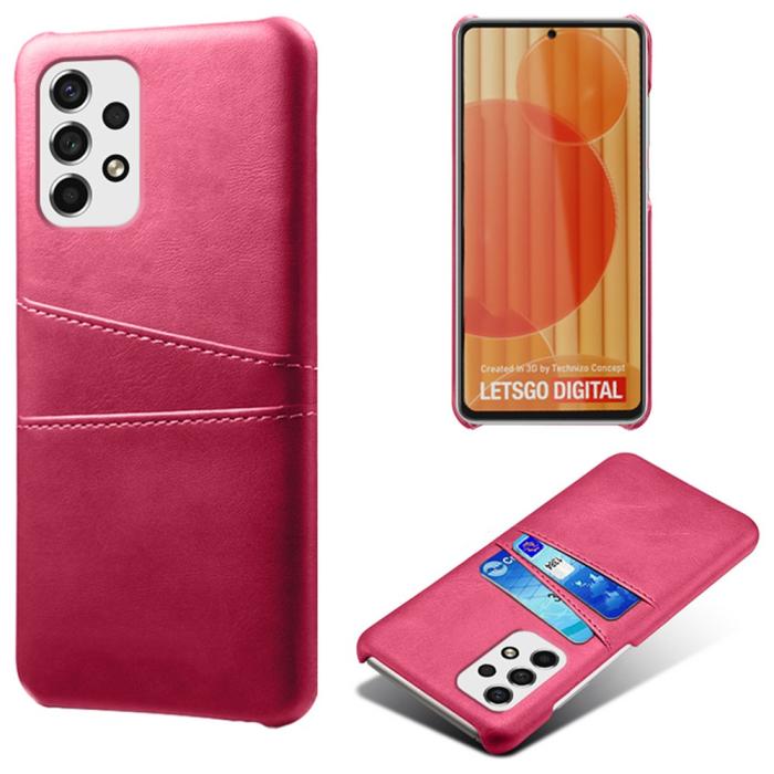 Bild 1, Samsung Galaxy A53 5G Skal Med Kortfack Rosa