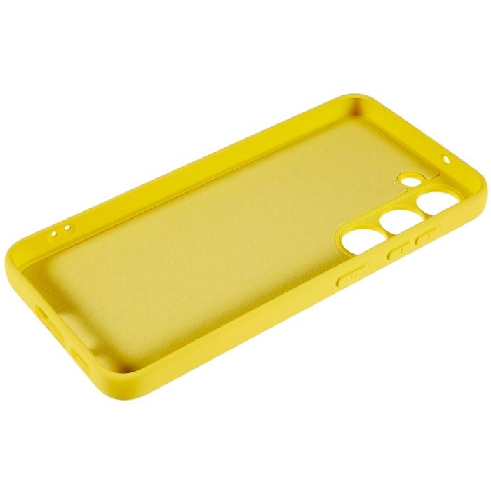 Bild 6, Samsung Galaxy S23 Skal Liquid Silikon Gul