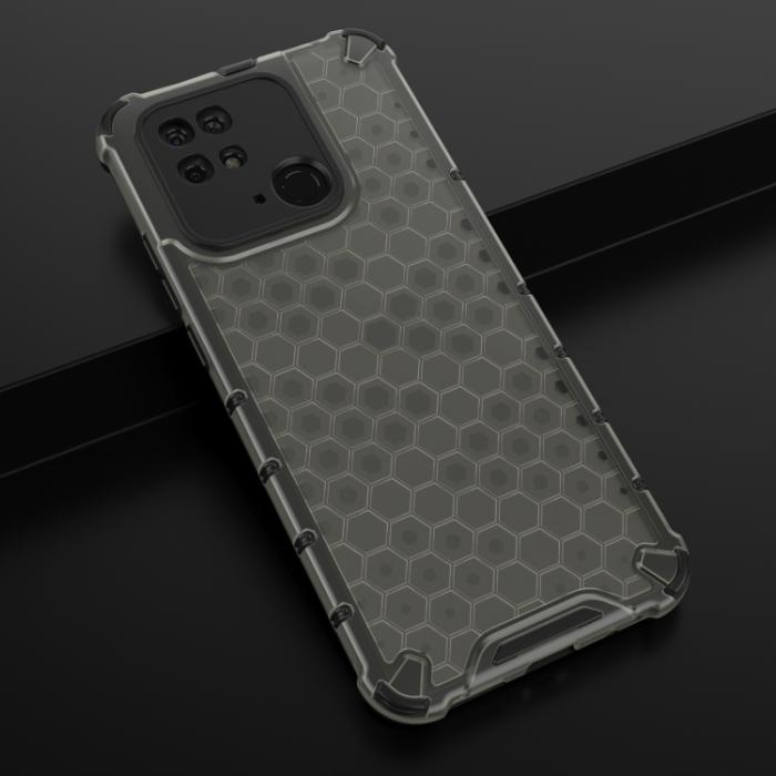 Bild 4, Xiaomi Redmi 10C Skal Armor Honeycomb Svart