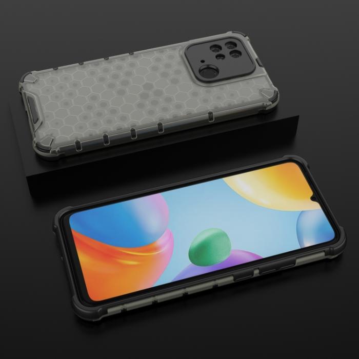 Bild 5, Xiaomi Redmi 10C Skal Armor Honeycomb Svart