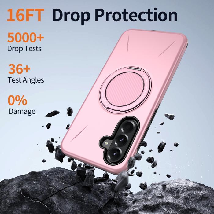 Bild 3, Samsung Galaxy A27 5G Skal Magsafe Kickstand Rosa