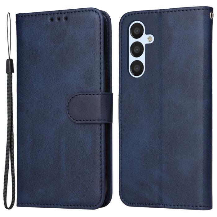 Bild 1, Samsung Galaxy A54 5G Fodral Läder Blå