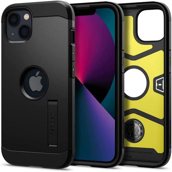 Bild 1, Spigen iPhone 13 Skal Tough Armor Svart