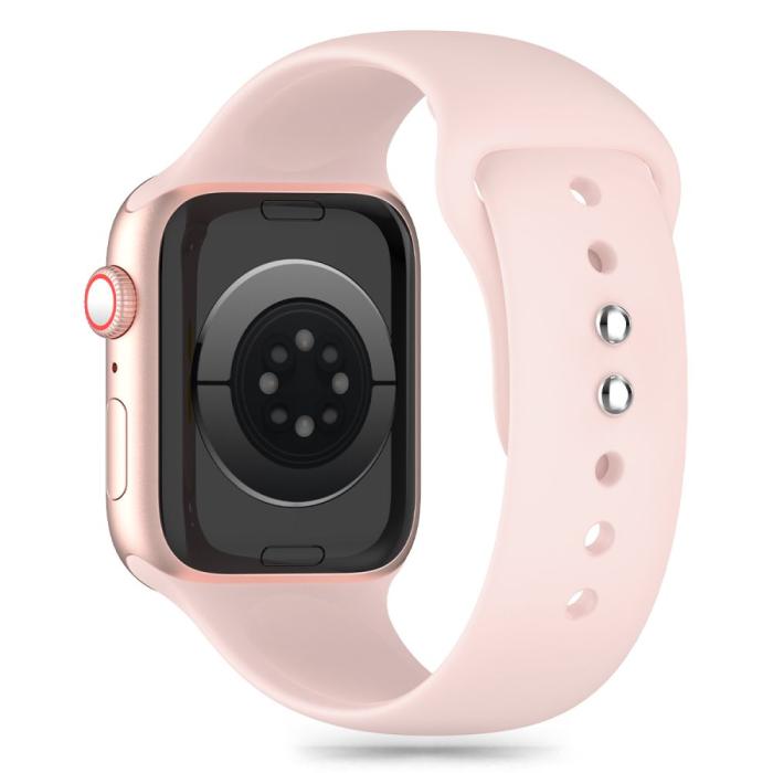 Bild 2, Tech-Protect Apple Watch 38/40/41/42 mm Armband Silikon Rosa