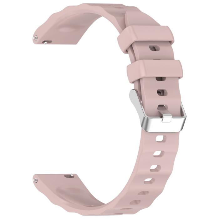 Bild 2, Huawei Watch GT 6 41 mm / 5 Pro 42 mm Armband Silikon Rosa