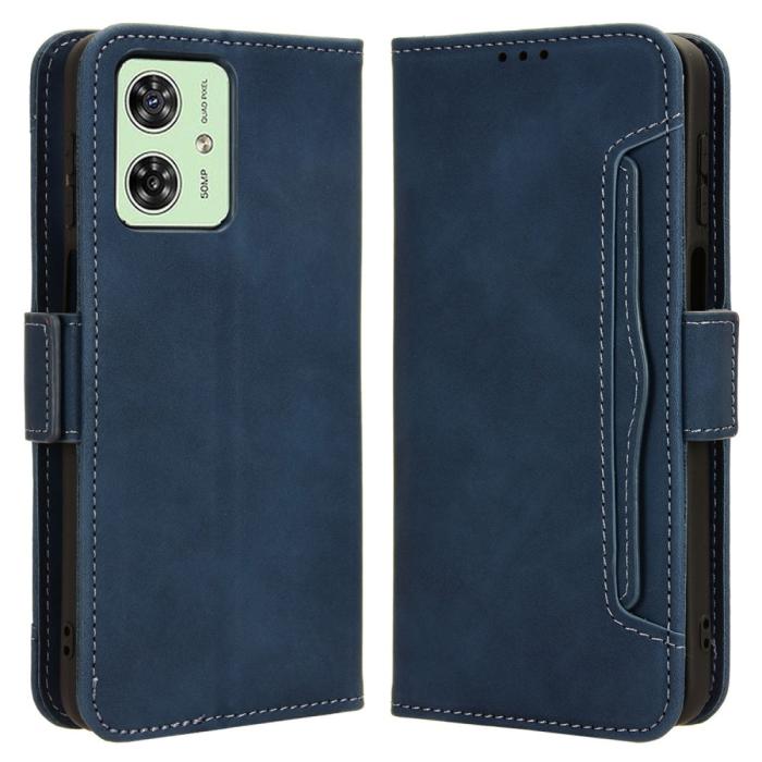 Bild 1, Motorola Moto G54 5G Fodral Med Avtagbart Kortfodral Blå