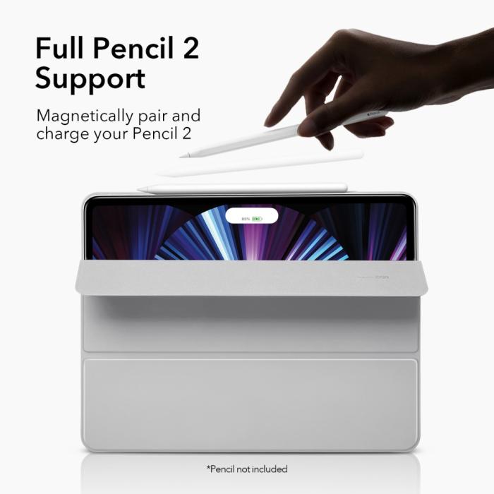 Bild 3, ESR iPad Pro 11 (2020/2021) 2in1 Magnetiskt Fodral Grå