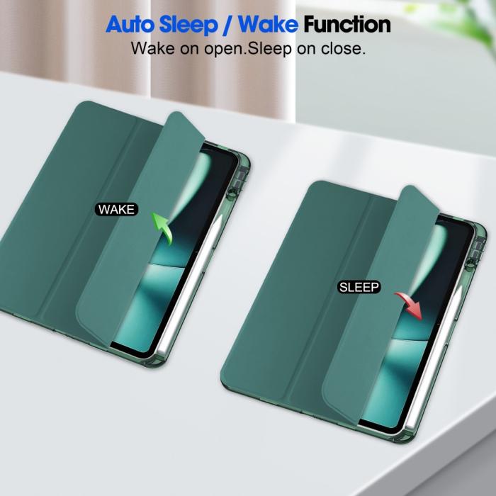 Bild 6, OnePlus Pad Fodral Hybrid Med Pennhållare Svartgrön