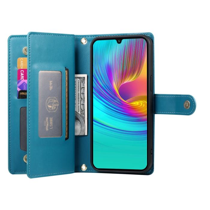 Bild 2, Samsung Galaxy A16 / A26 5G Fodral Med Kortfack Blå