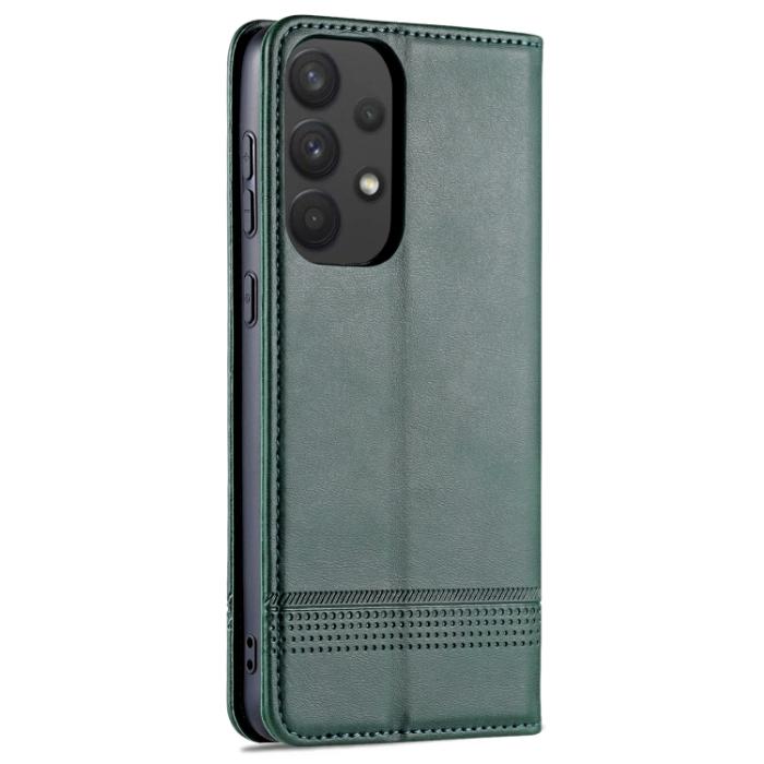 Bild 3, AZNS Samsung Galaxy A33 5G Fodral Flip Mörk Grön