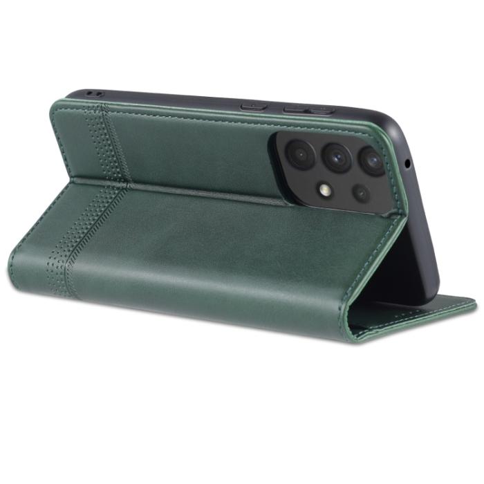 Bild 4, AZNS Samsung Galaxy A33 5G Fodral Flip Mörk Grön