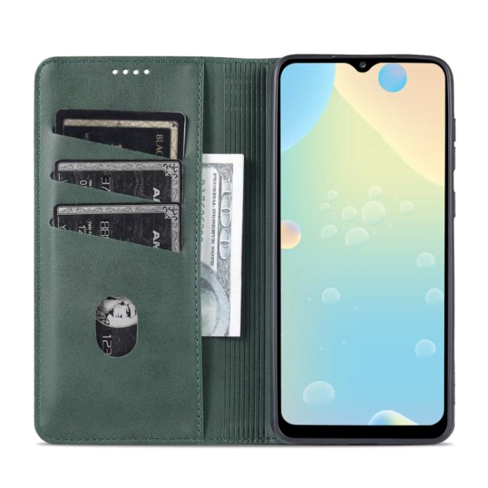 Bild 5, AZNS Samsung Galaxy A33 5G Fodral Flip Mörk Grön