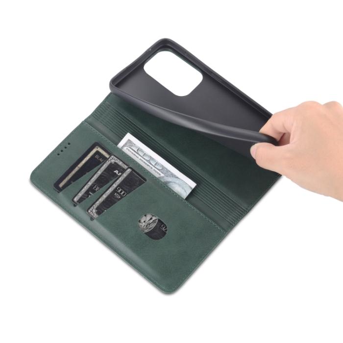 Bild 6, AZNS Samsung Galaxy A33 5G Fodral Flip Mörk Grön
