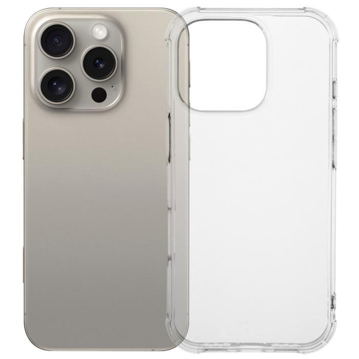 Bild 1, iPhone 16 Pro Skal TPU Transparent