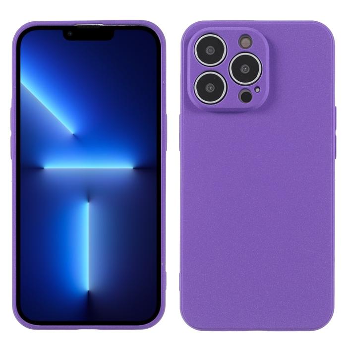 Bild 1, iPhone 13 Pro Max Skal Matt TPU Lila