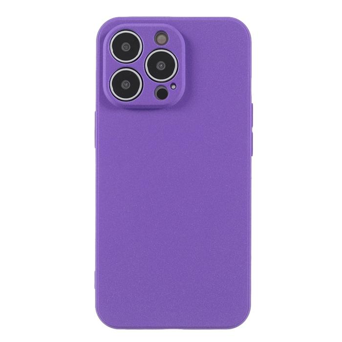 Bild 2, iPhone 13 Pro Max Skal Matt TPU Lila
