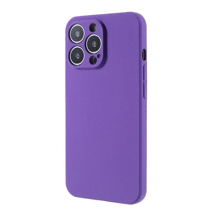 Bild 3, iPhone 13 Pro Max Skal Matt TPU Lila