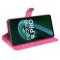 OnePlus Nord CE 2 Lite 5G Fodral Litchi Textur Rosa