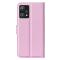 OnePlus Nord CE 2 Lite 5G Fodral Litchi Textur Ljus Rosa