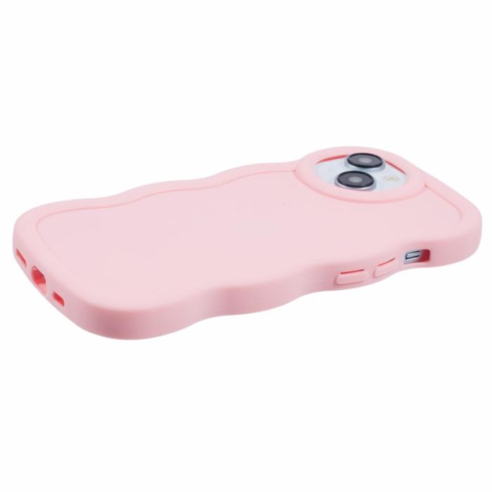 Bild 5, iPhone 13 Mobilskal Wavy Ljus Rosa