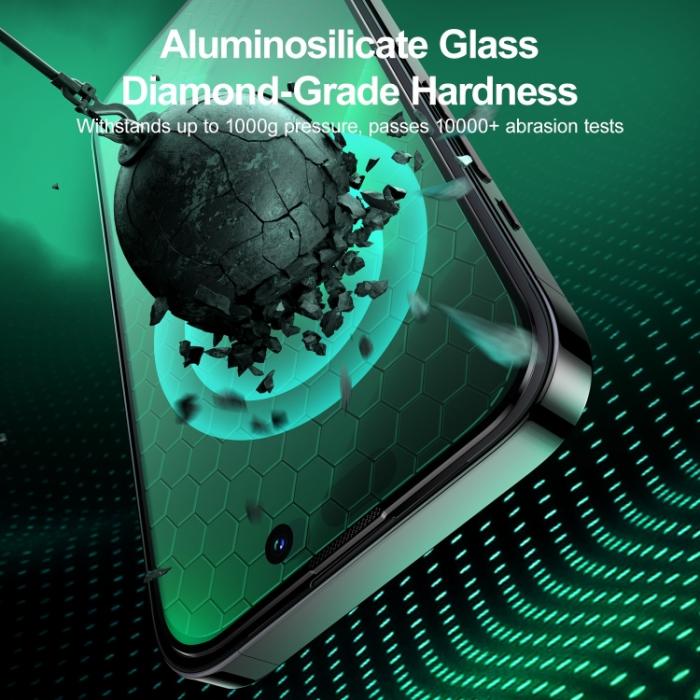 Bild 5, Joyroom iPhone 14 Pro Skärmskydd Heltäckande Härdat Glas