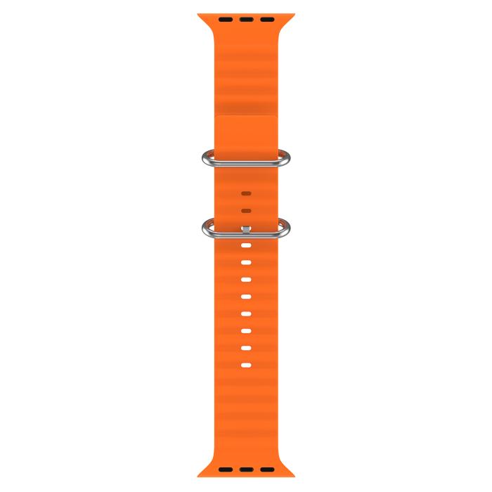 Bild 3, Apple Watch 41/40/38 mm Armband Ocean Wave Orange