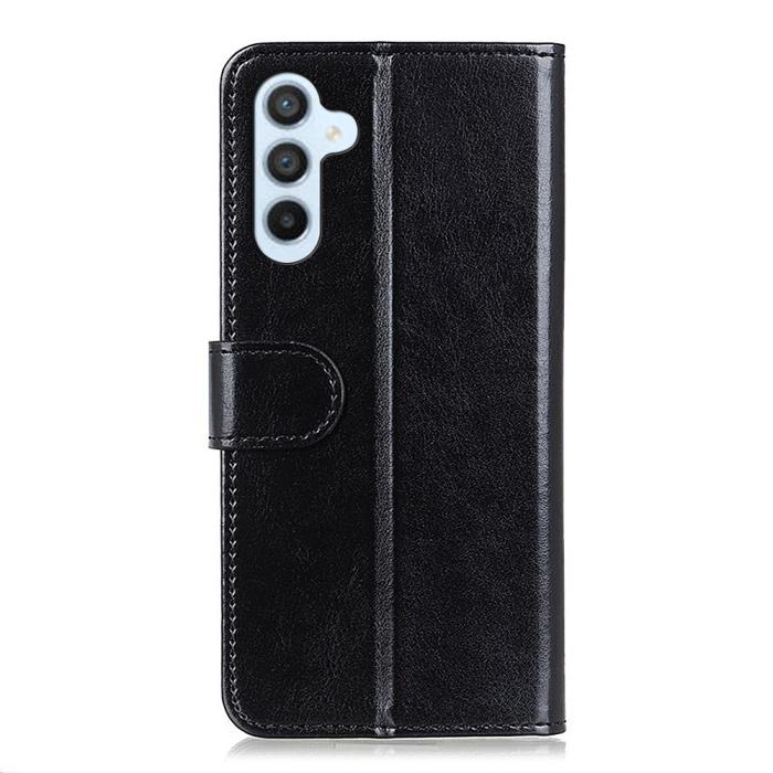 Bild 6, Samsung Galaxy S26 Fodral Crazy Horse Läder Svart