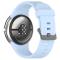 Google Pixel Watch 3 45 mm Armband Silikon Ljus Blå