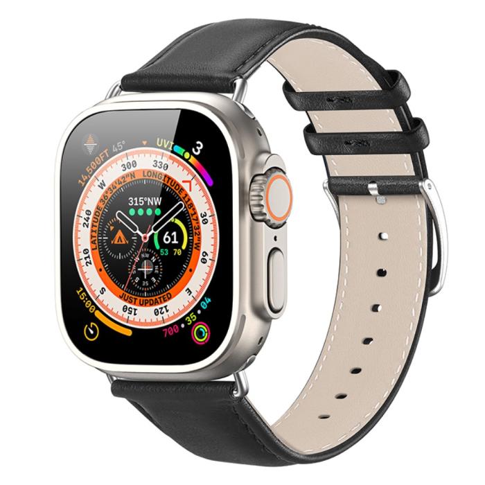 Bild 2, DUX DUCIS Apple Watch 38/40/41 mm Armband Äkta Läder