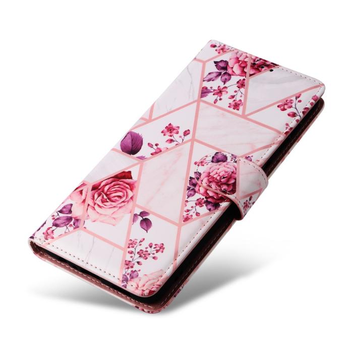 Bild 5, Samsung Galaxy S24 FE Fodral Marmor Rosa