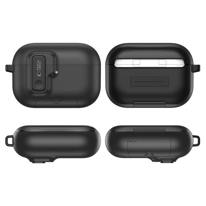Bild 5, Tech-Protect AirPods Pro 3 Skal Slim Hook Svart