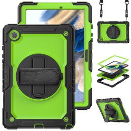 Galaxy Tab A8 10.5 Skal Shockproof Hybrid Kickstand Strap