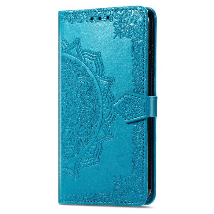 Bild 2, Samsung Galaxy A04s / A13 5G Fodral Mandala Läder Blå