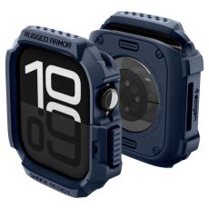 Spigen Apple Watch 11/10 42 mm Skal Rugged Armor Navy Blue