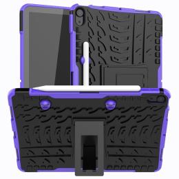 iPad Air 2020/2022/2024 Skal Rugged Kickstand Armor Lila