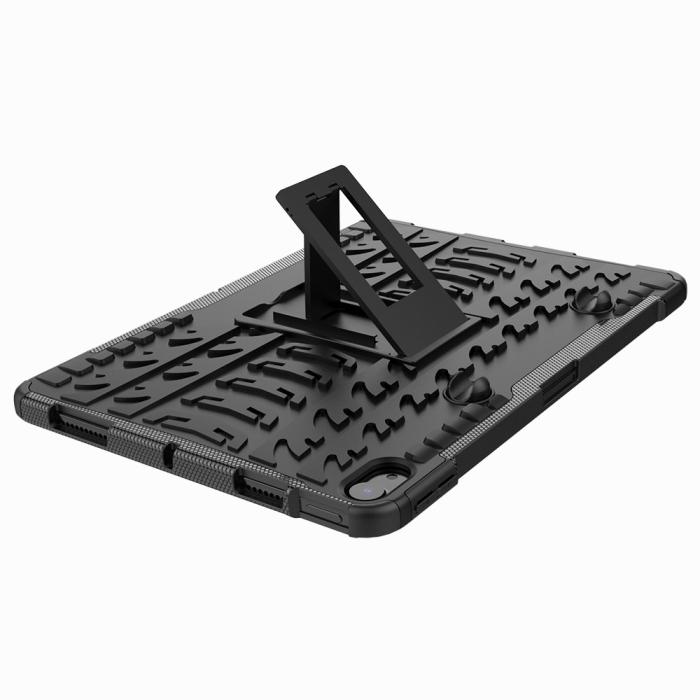 Bild 4, iPad Air 2025-2020 Skal Rugged Kickstand Armor Svart