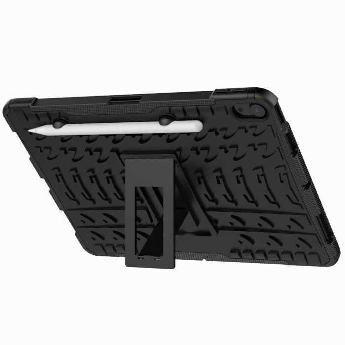 Bild 5, iPad Air 2025-2020 Skal Rugged Kickstand Armor Svart