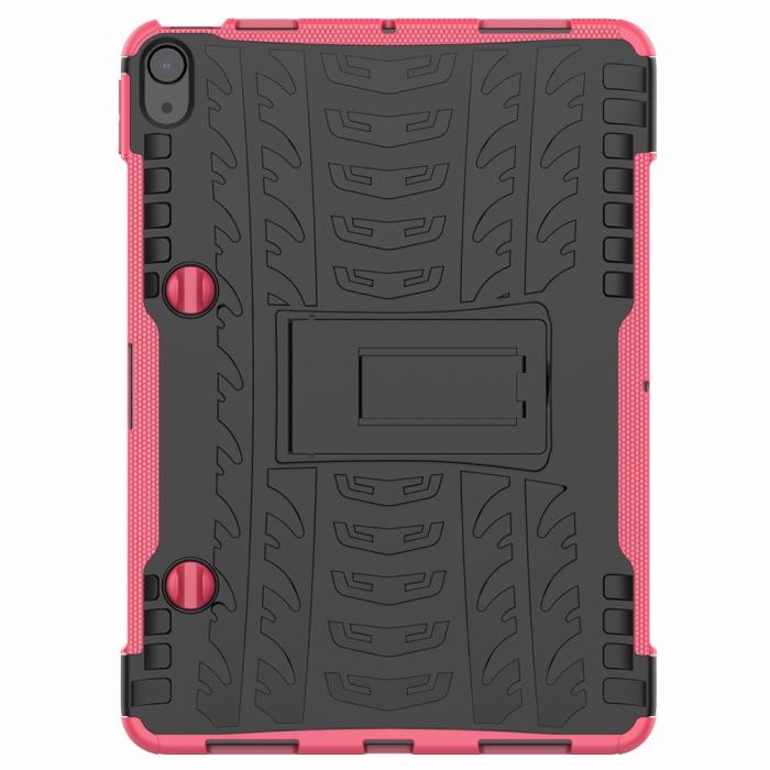 Bild 2, iPad Air 2025-2020 Skal Rugged Kickstand Armor Rosa