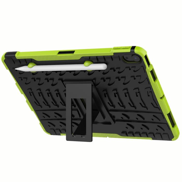 Bild 5, iPad Air 2025-2020 Skal Rugged Kickstand Armor Grön
