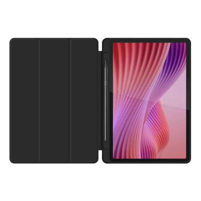 Bild 2, Tech-Protect Lenovo Tab 10.1 2025 Fodral SmartCase Pennhållare Svart