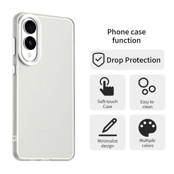 Bild 2, Samsung Galaxy S25 Edge Skal Slim Matt Vit