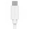 Smartline 1m Micro USB Laddningskabel Vit