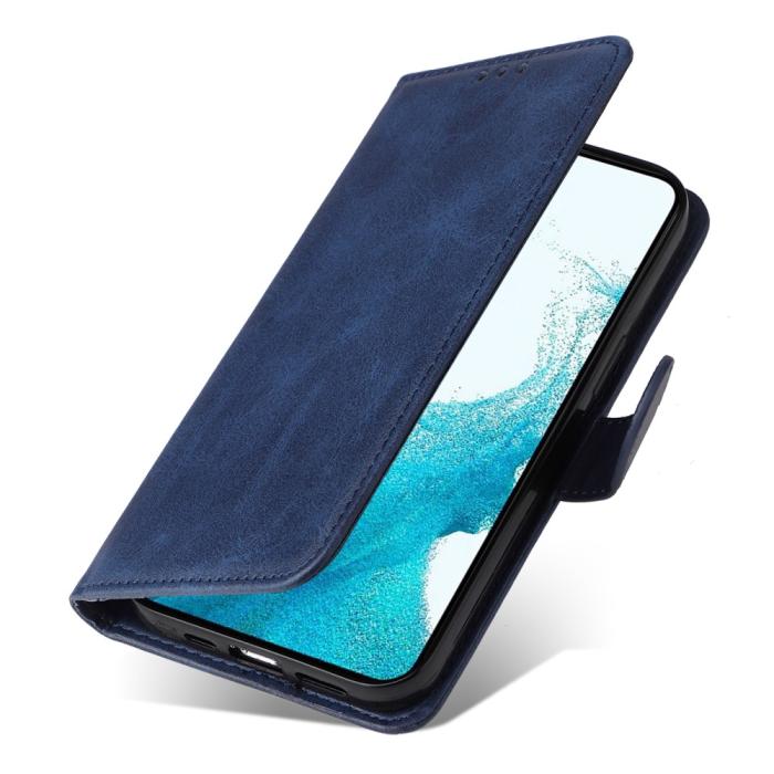 Bild 5, Samsung Galaxy A54 5G Fodral Läder Blå