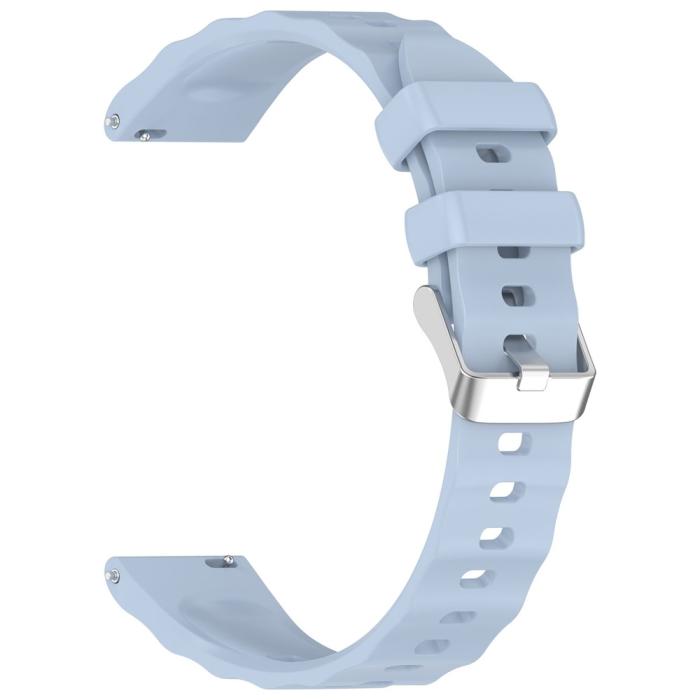 Bild 2, Huawei Watch GT 6 41 mm / 5 Pro 42 mm Armband Silikon Blå